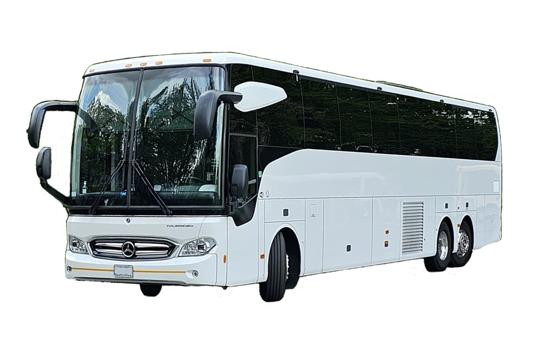 mercedes coach bus in new york city