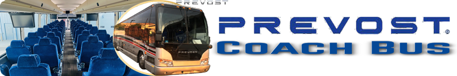Prevost Coach Bus in NYC