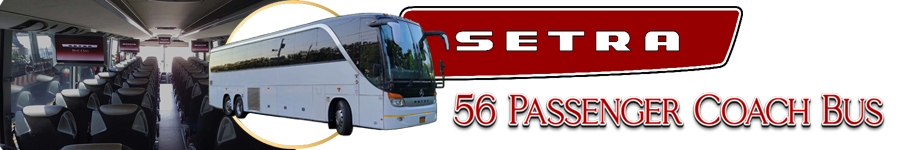 56 Passenger Coach Bus in New York City